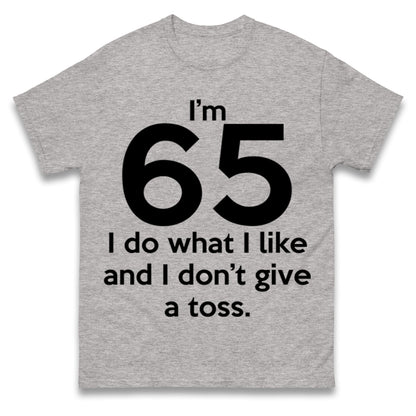 65th Birthday T Shirt