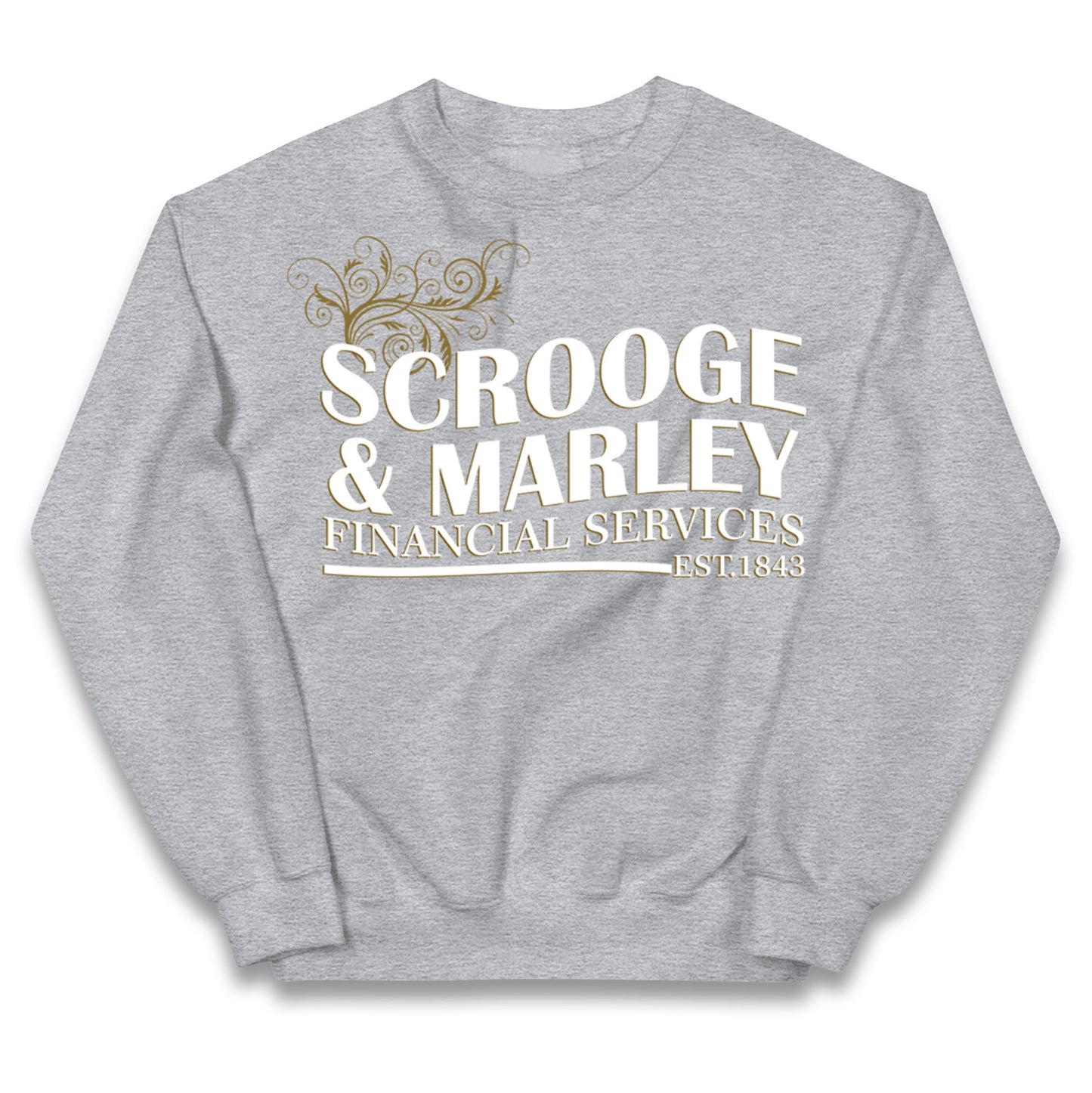 scrooge & marley christmas jumper