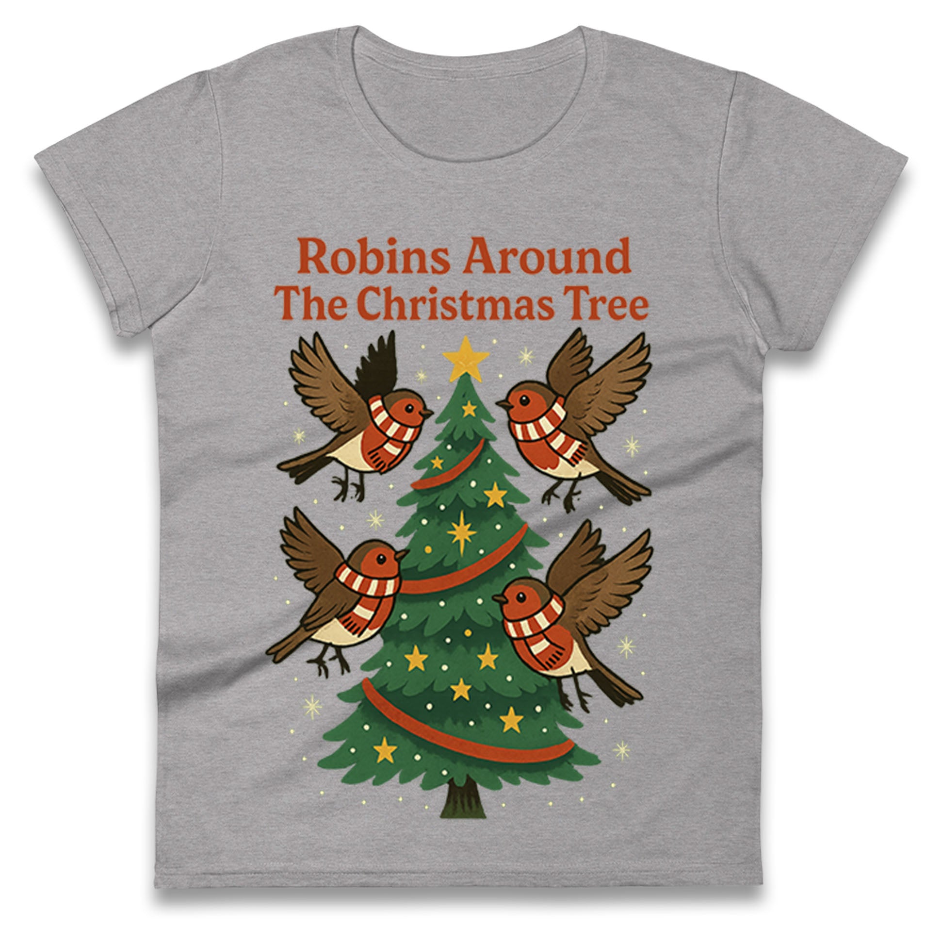 Swindon Town Christmas Ladies T Shirt 