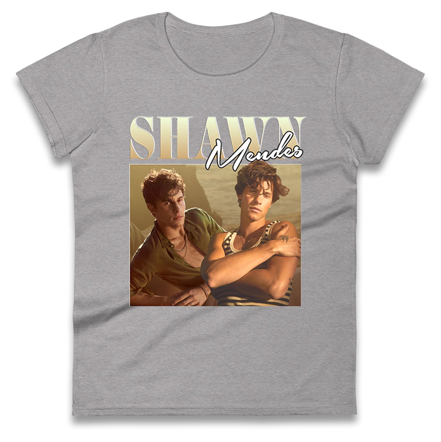 Shawn Mendes Ladies T Shirt