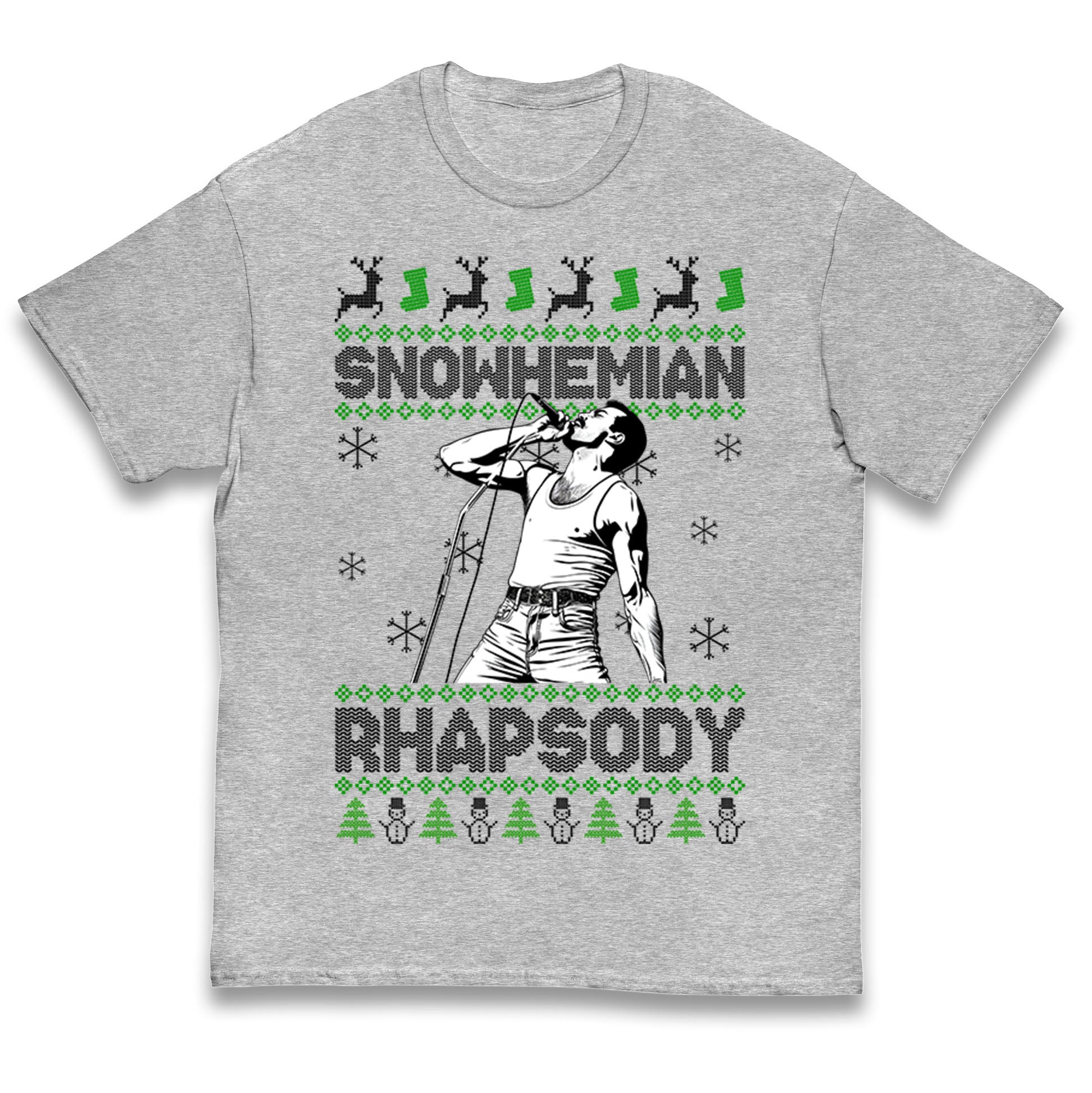 Freddie Mercury Christmas Kids T Shirt