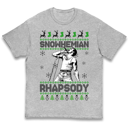 Freddie Mercury Christmas Kids T Shirt