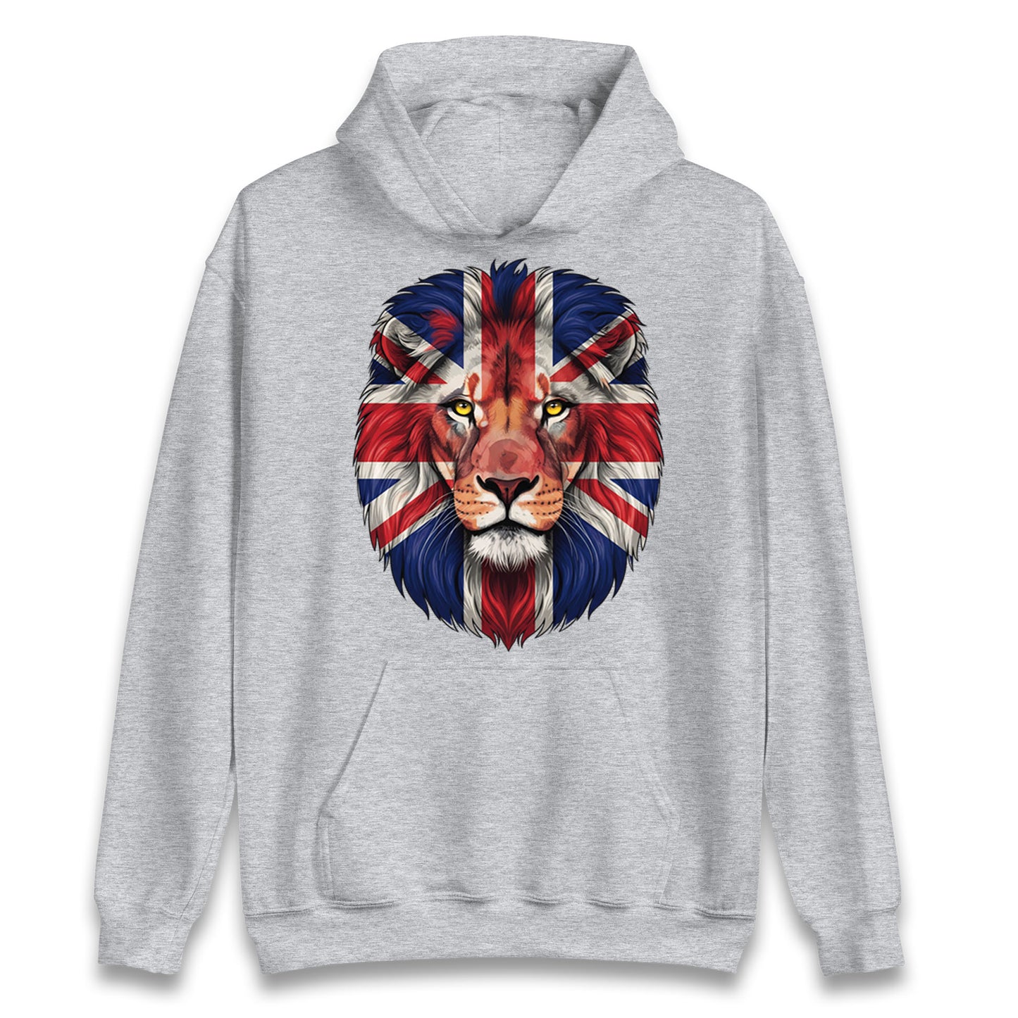 St George Flag Lion Hoodie