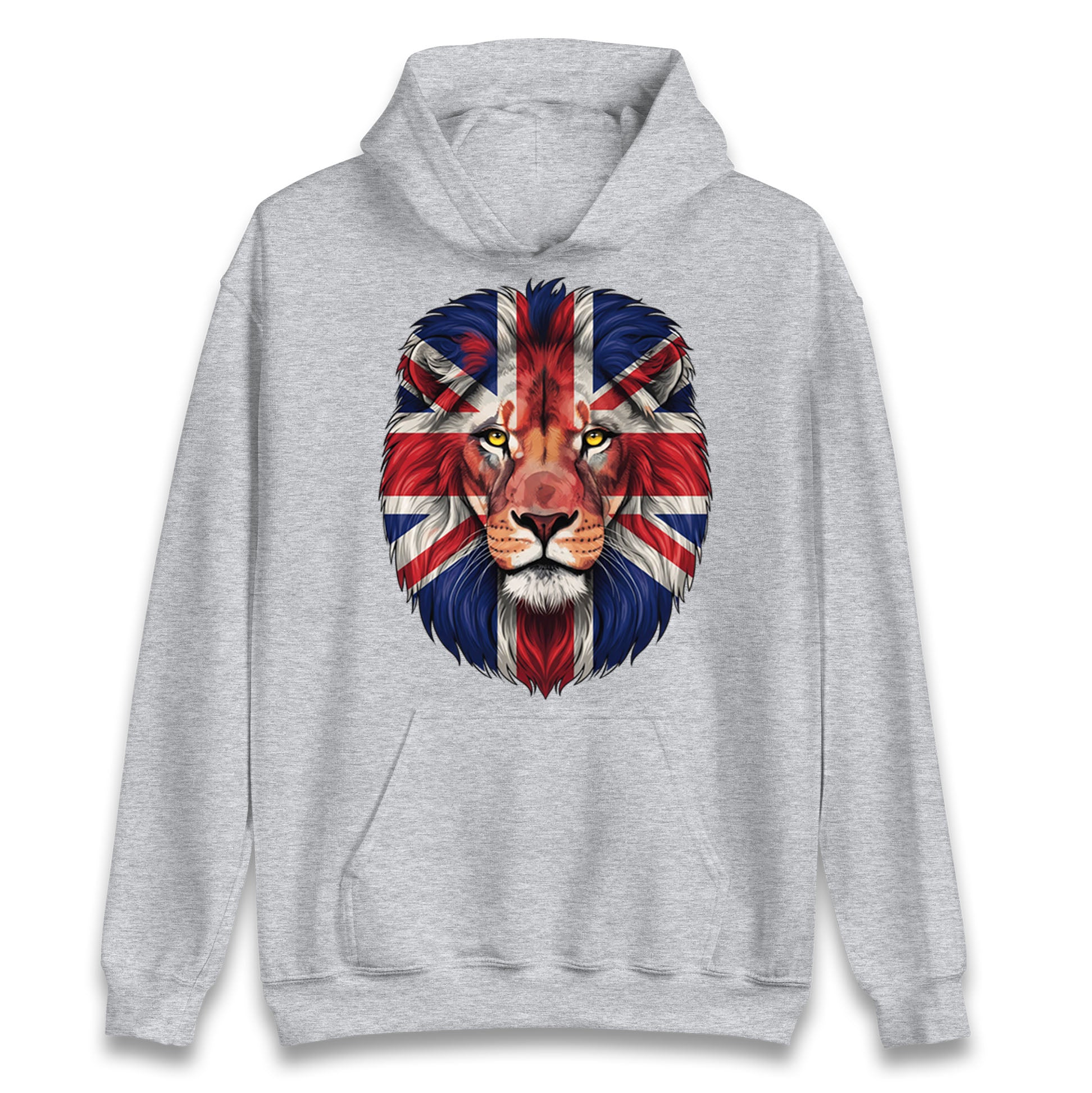 St George Flag Lion Hoodie