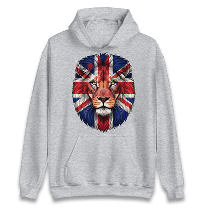 St George Flag Lion Hoodie
