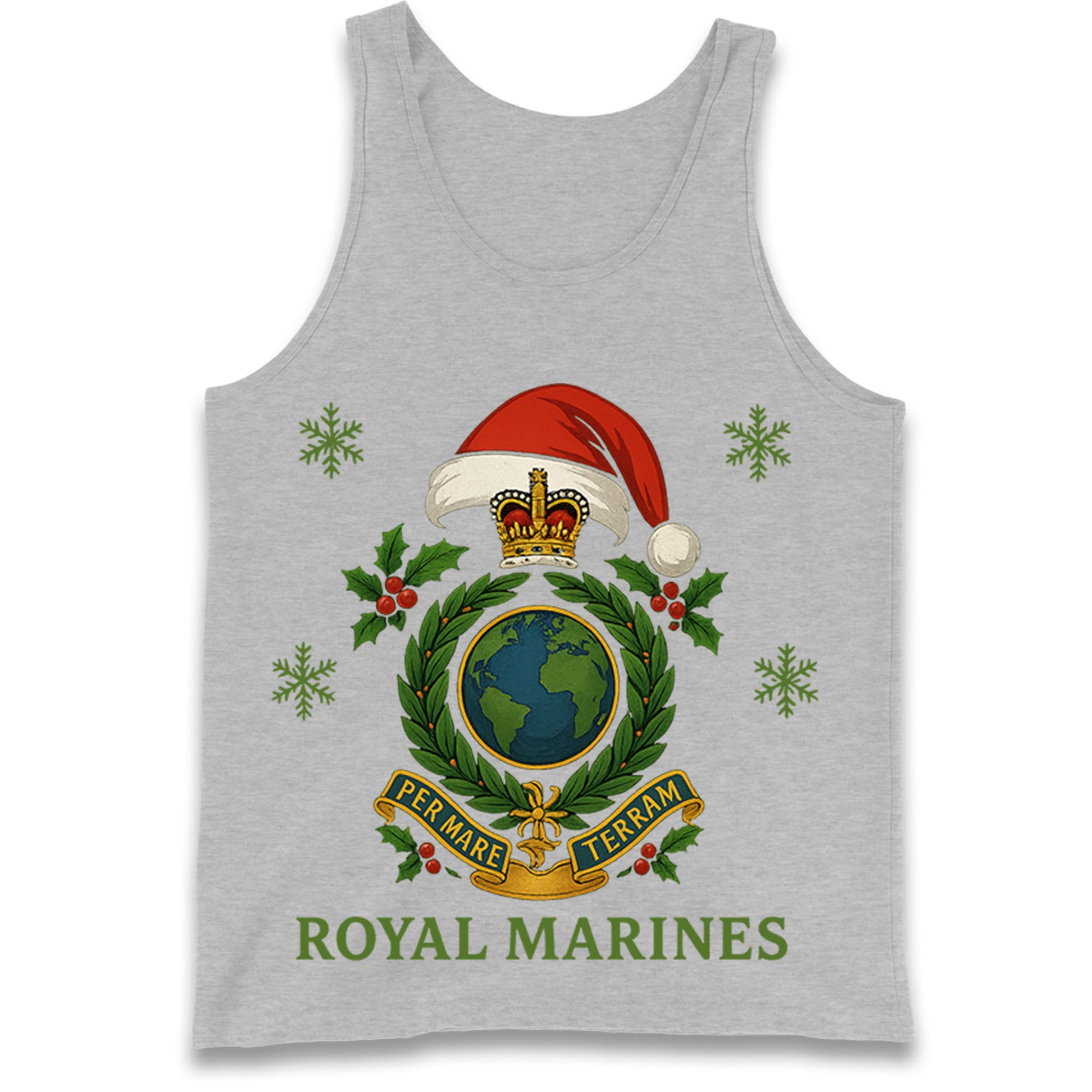 Royal Marines Christmas Tank Top
