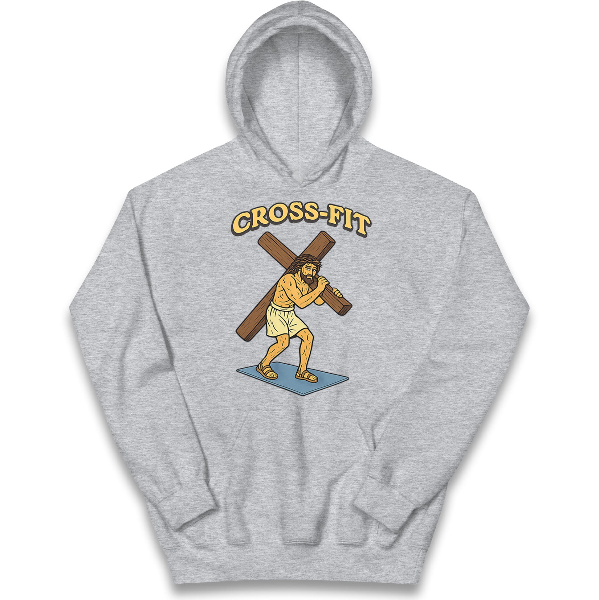 Jesus Cross Fit Kids Hoodie
