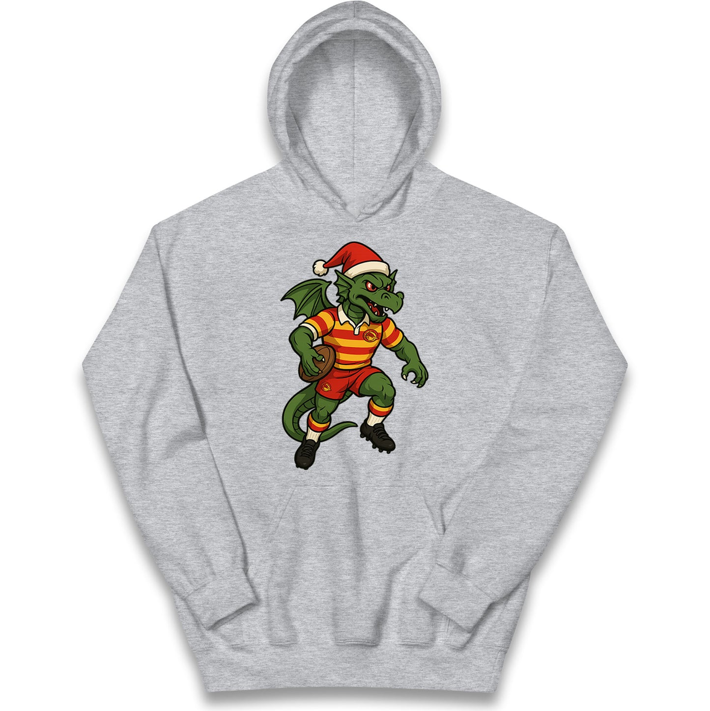 Catalans Dragons Christmas Kids Hoodie