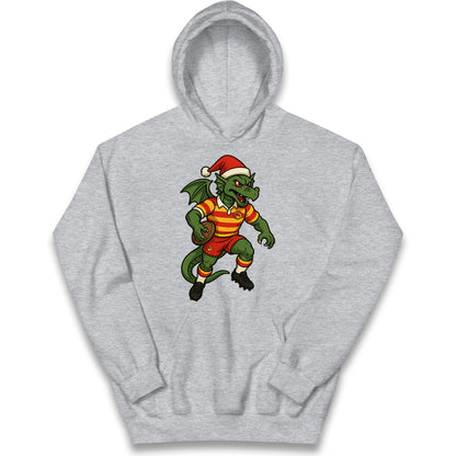 Catalans Dragons Christmas Kids Hoodie