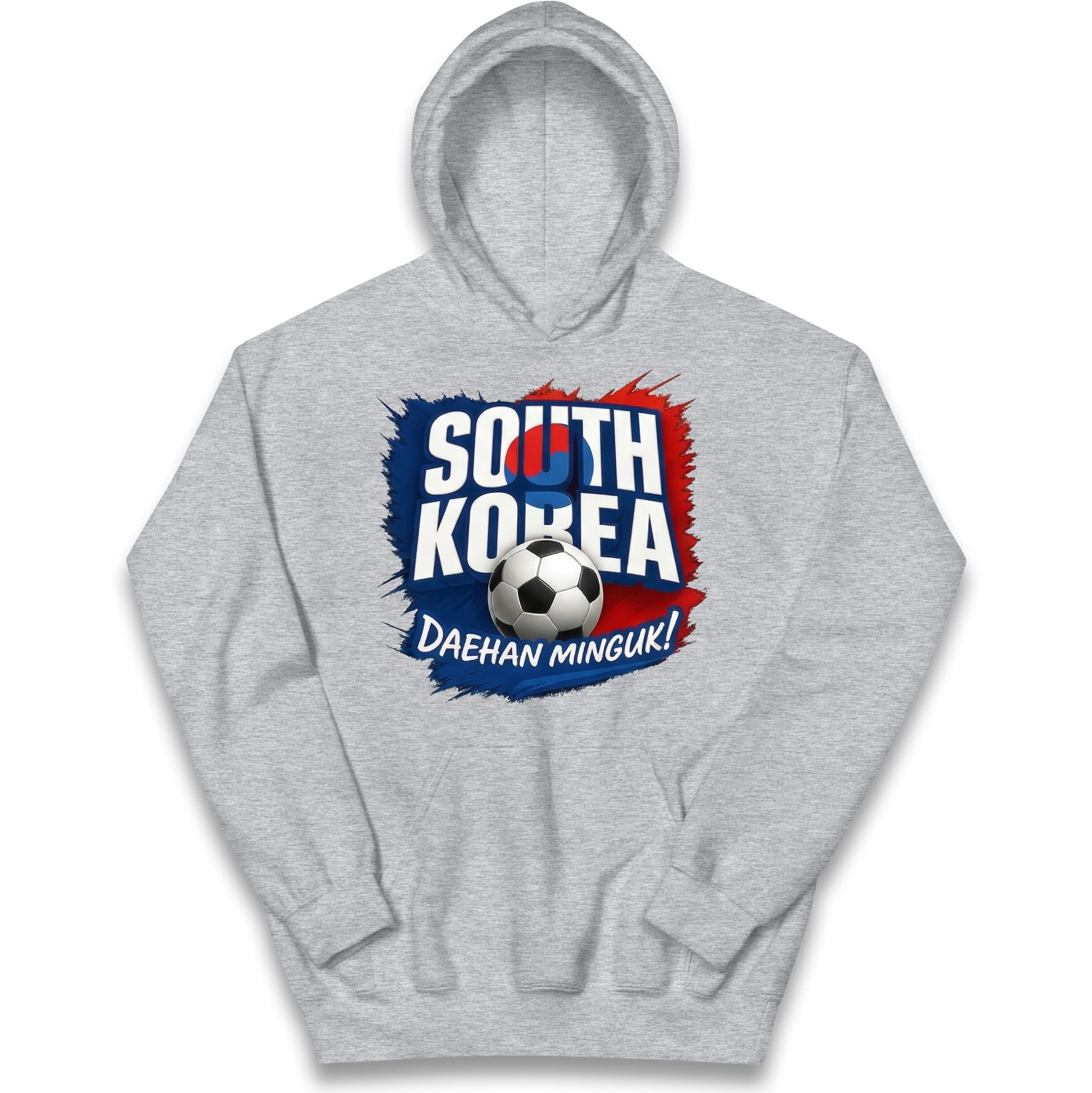 South Korea Football Kids Hoodie