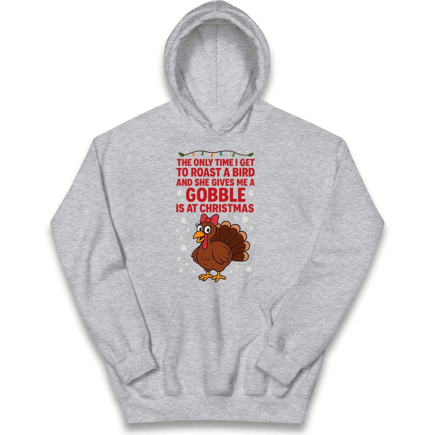 Rude Christmas Kids Hoodie