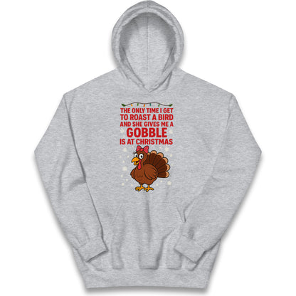 Rude Christmas Kids Hoodie