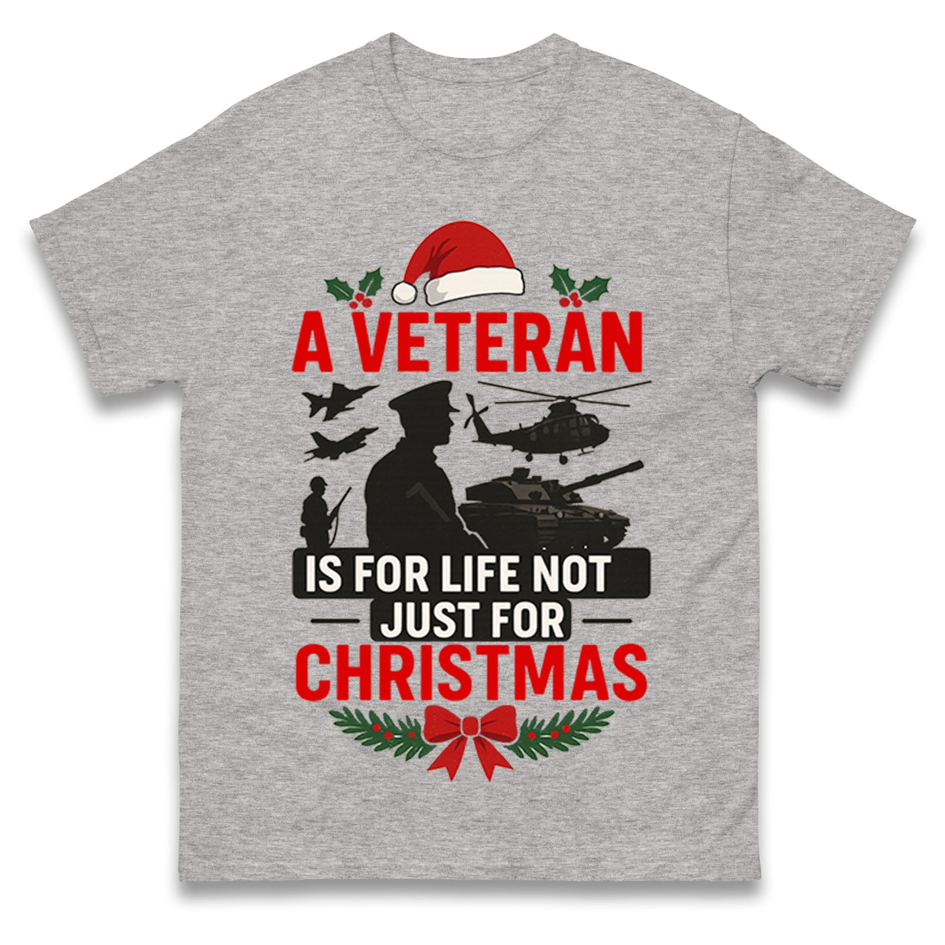 Veteran Christmas T Shirt 