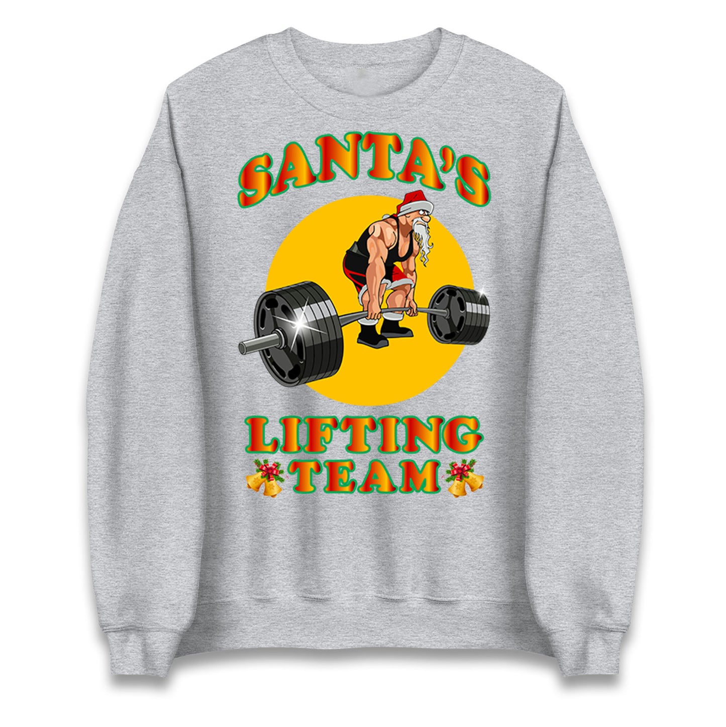 Santas Lifting Team Christmas Jumpers UK