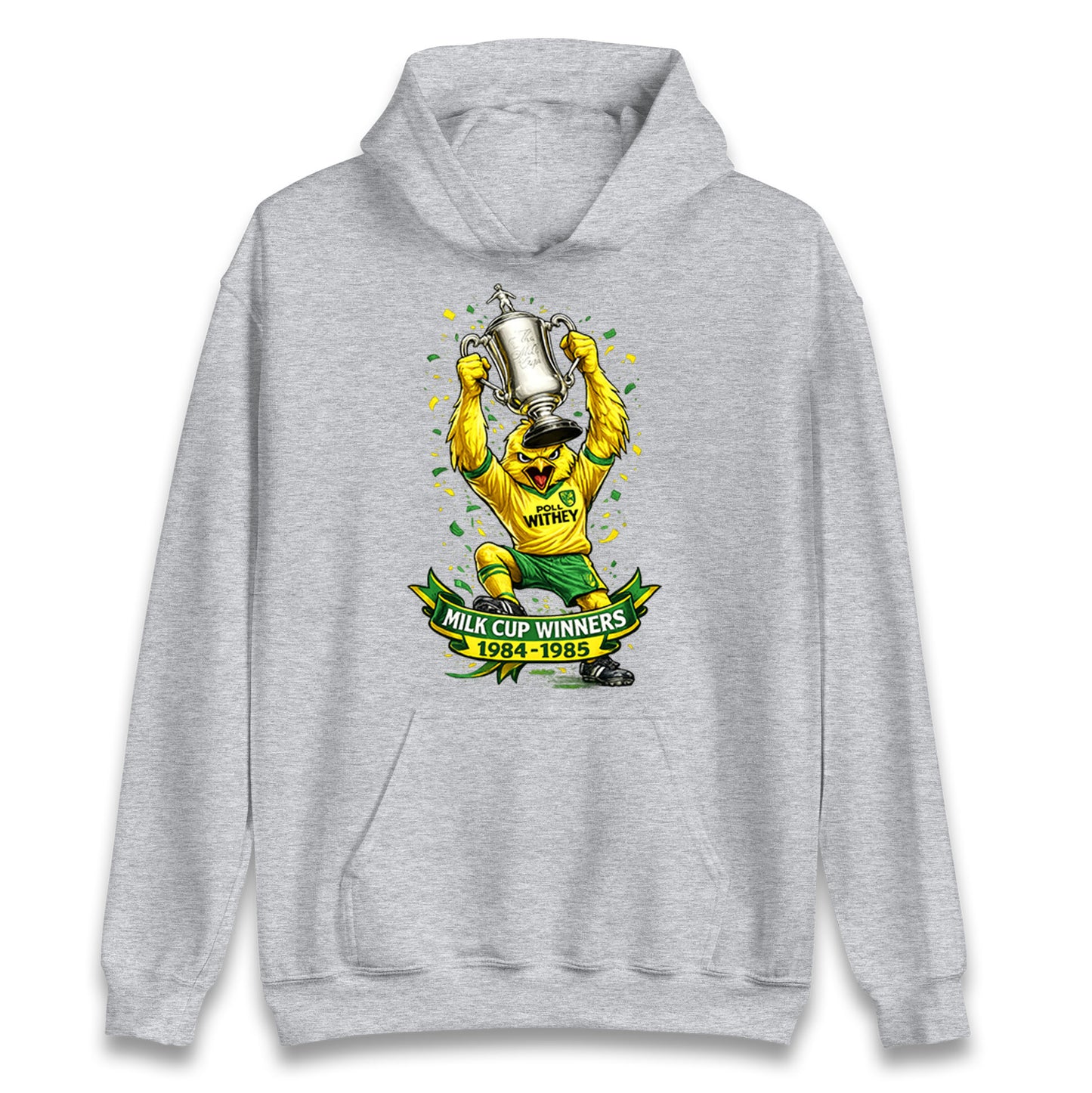 Norwich City Milk Cup Winners Hoodie