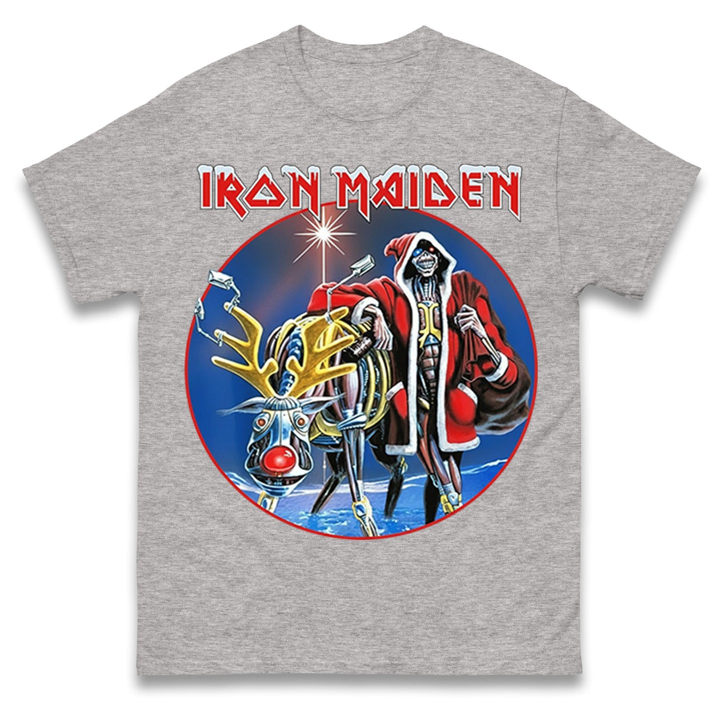 Iron Maiden Christmas T Shirt 