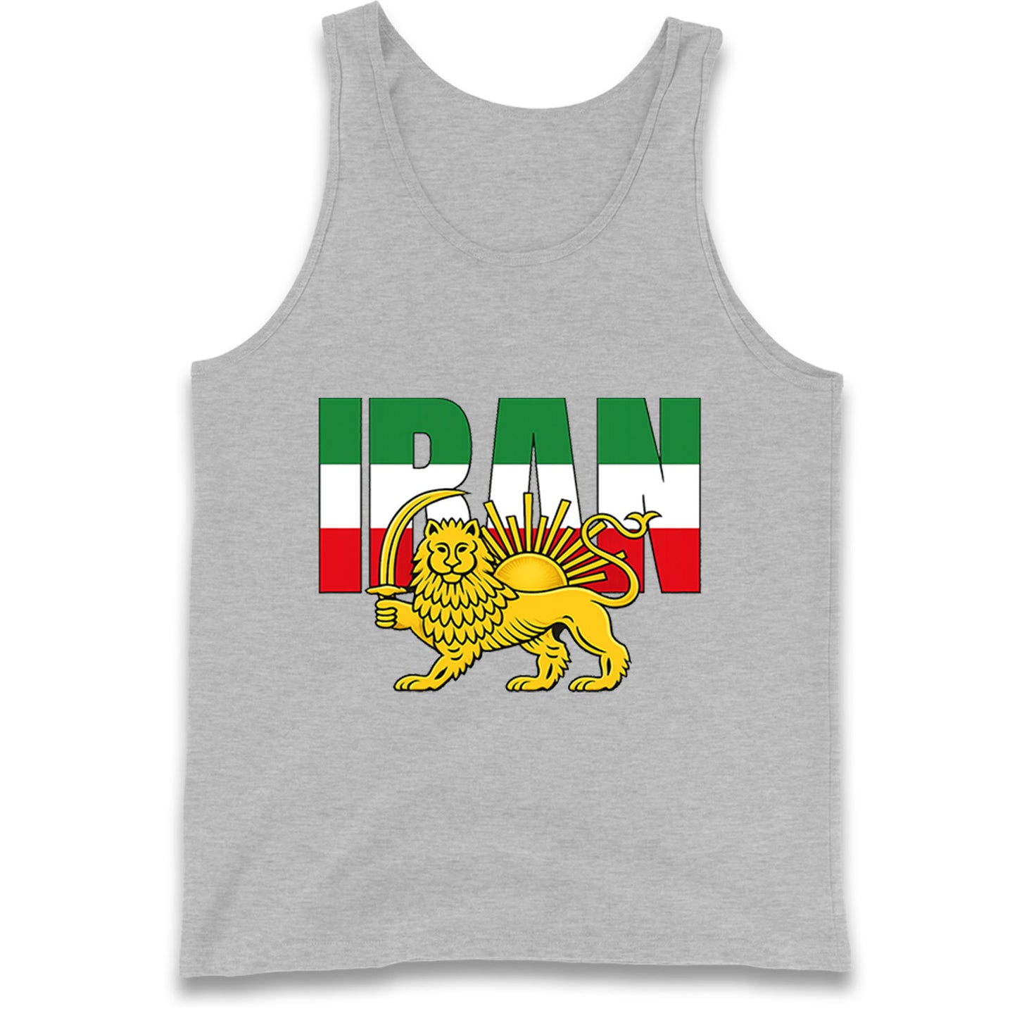 Iran Flag Tank Top