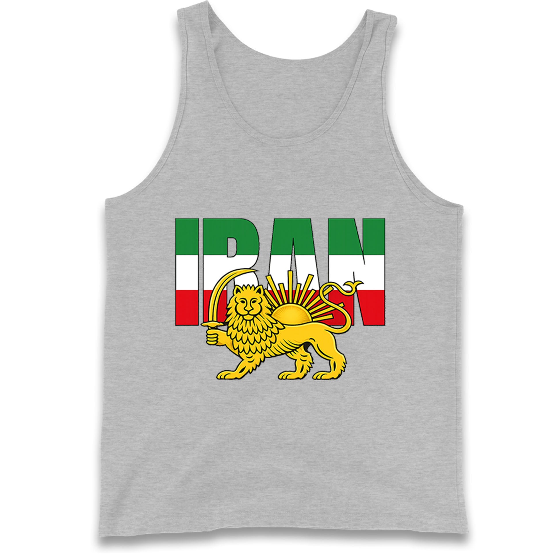 Iran Flag Tank Top
