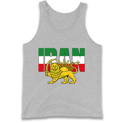 Iran Flag Tank Top