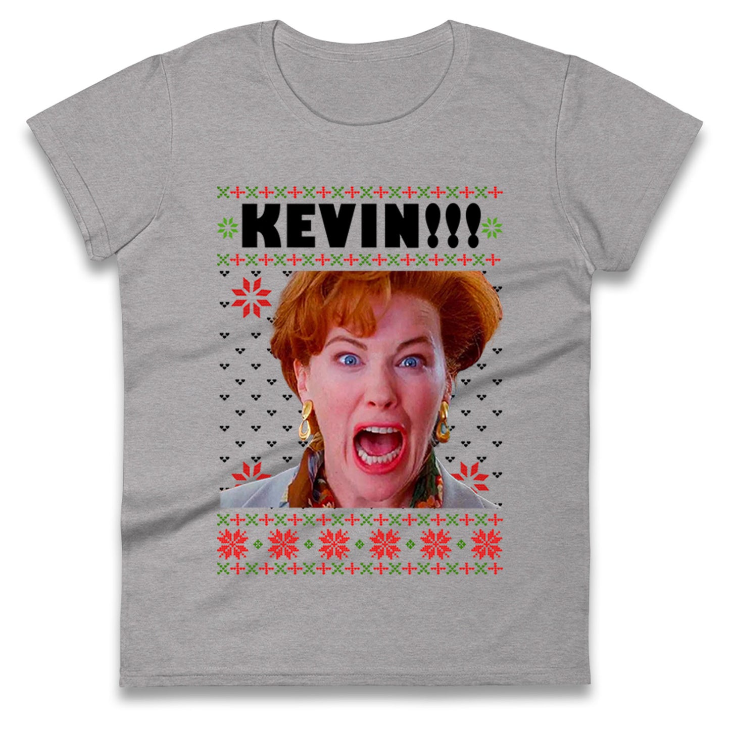 Home Alone Kevin Ladies T Shirt