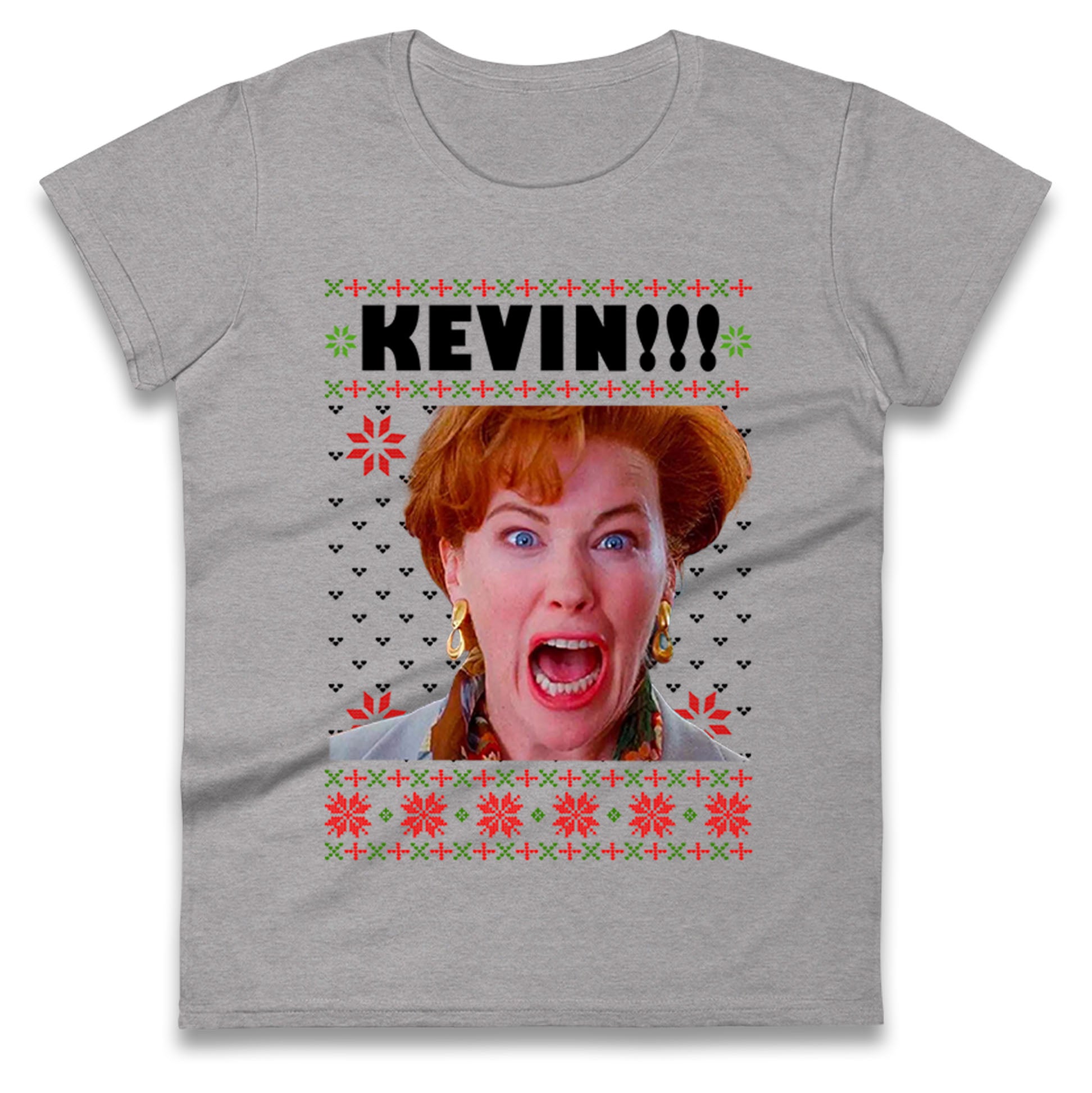 Home Alone Kevin Ladies T Shirt