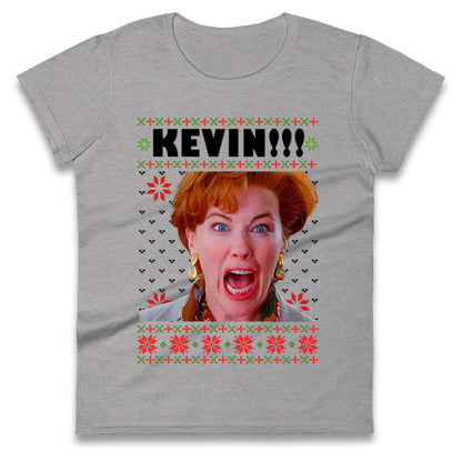 Home Alone Kevin Ladies T Shirt
