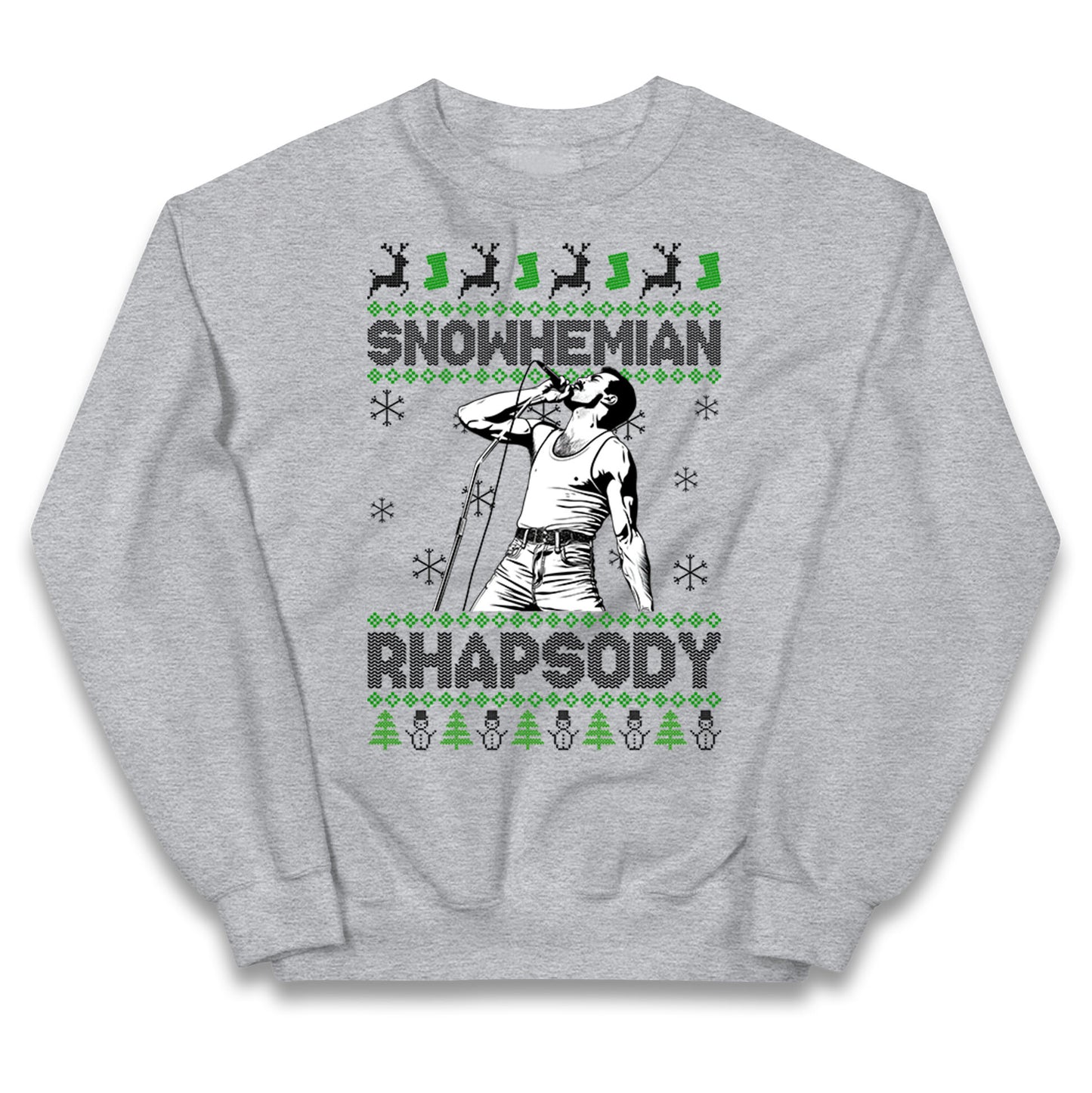 Freddie Mercury Christmas Kids Jumper
