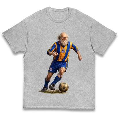 Shrewsbury Town Charles Darwin Football Kids T Shirt