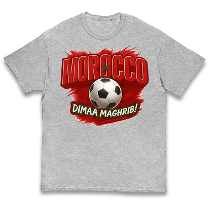 Morocco Retro World Cup Kids T Shirt 