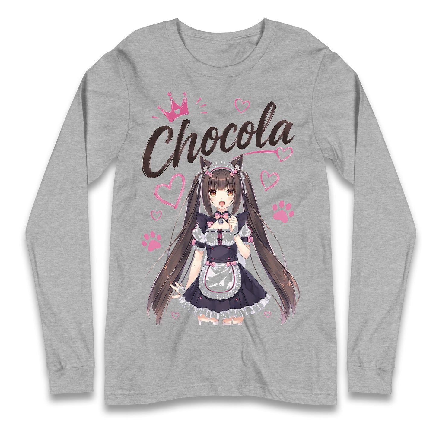 Chocola Nekopara Longsleeve T Shirt