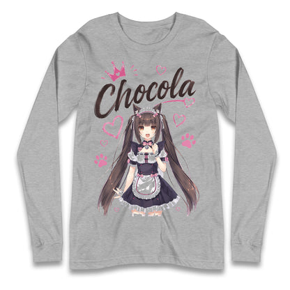 Chocola Nekopara Longsleeve T Shirt