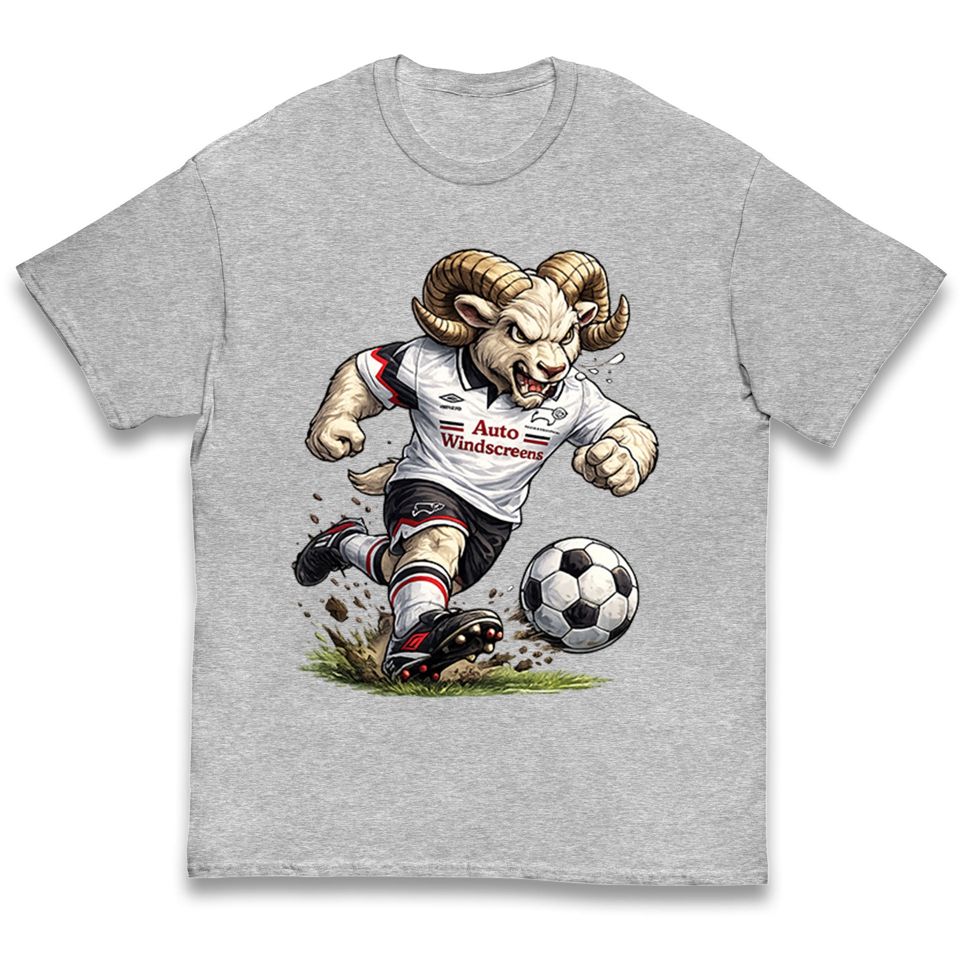 Old School Derby County Kids T Shirt