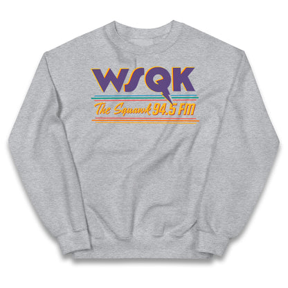WSQK The Squawk Stranger Things Kids Jumper