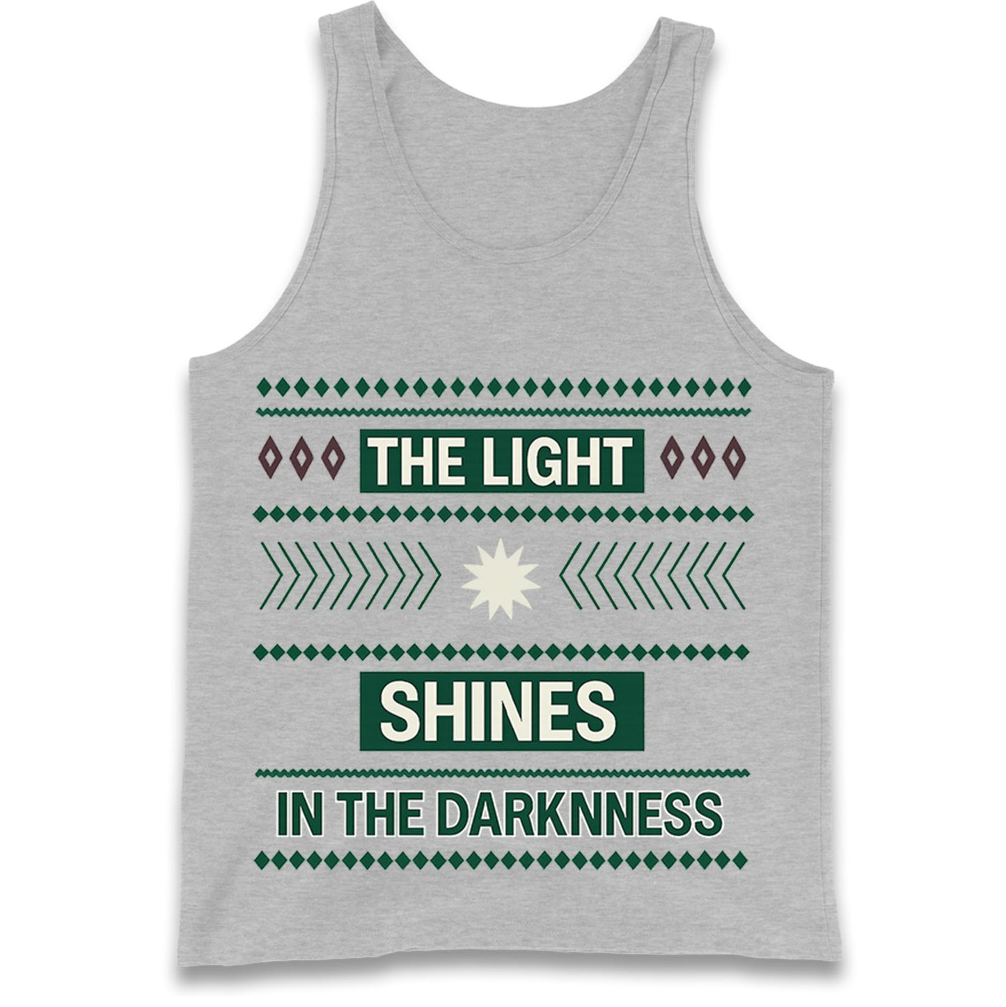 The Light Shines in the Darkness Tank Top