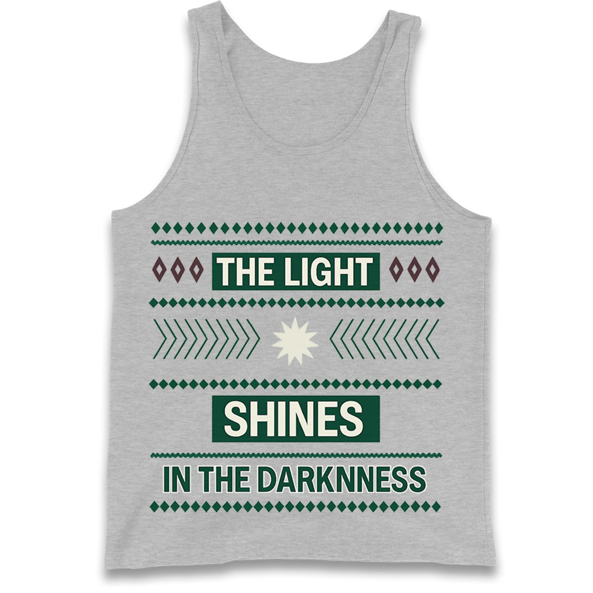 The Light Shines in the Darkness Tank Top