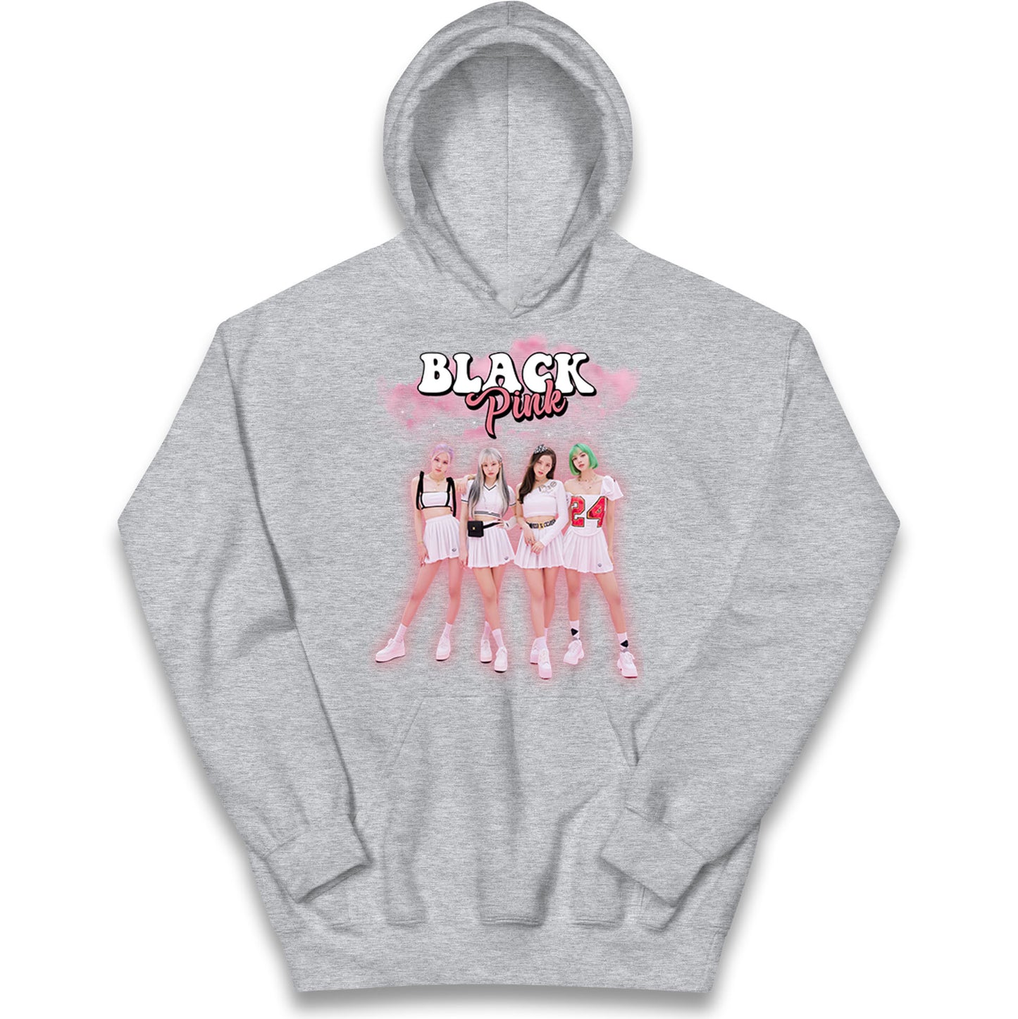 Blackpink K Pop Idol Band Kids Hoodie