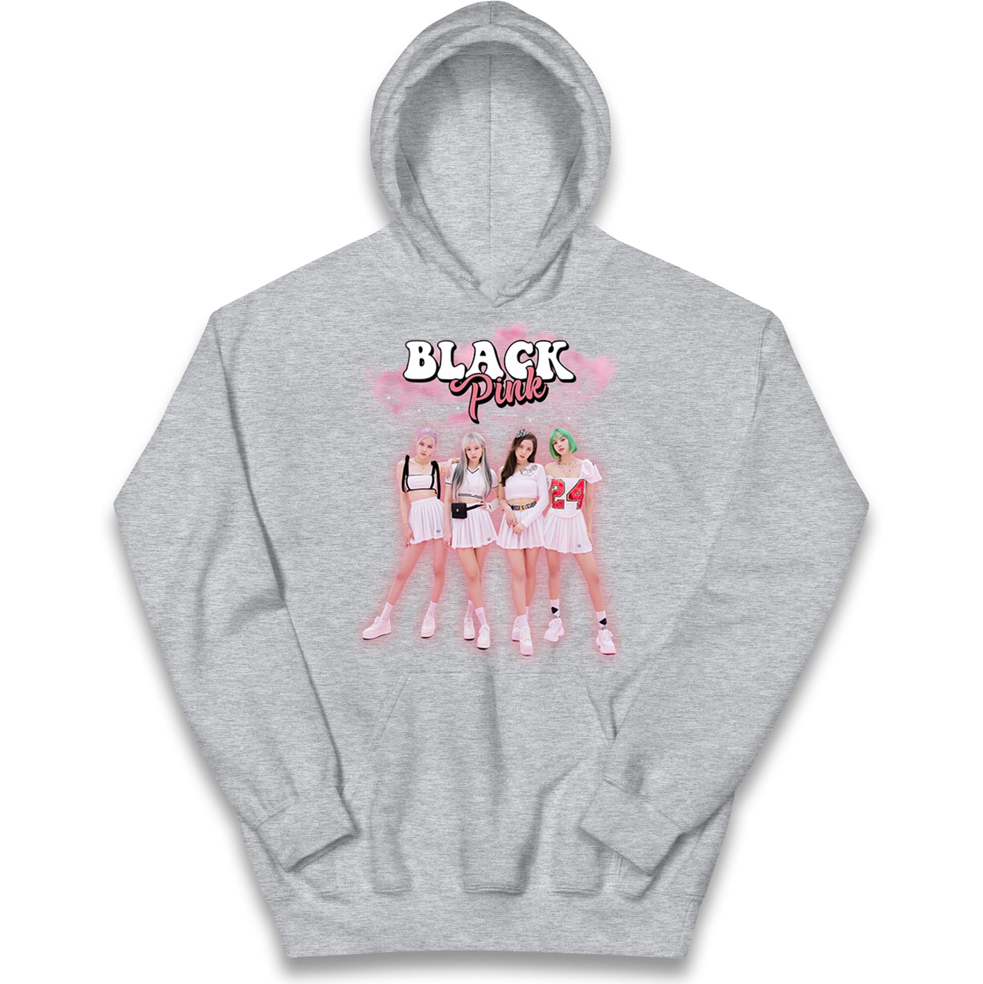 Blackpink K Pop Idol Band Kids Hoodie
