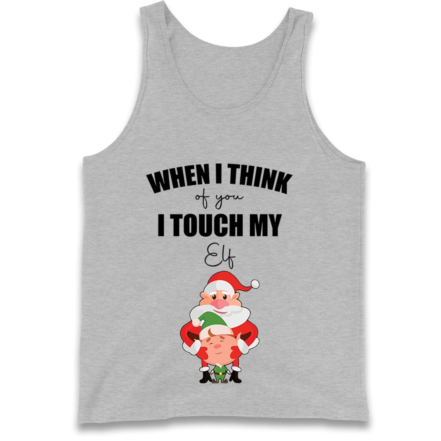 Santa Elf Christmas Tank Top