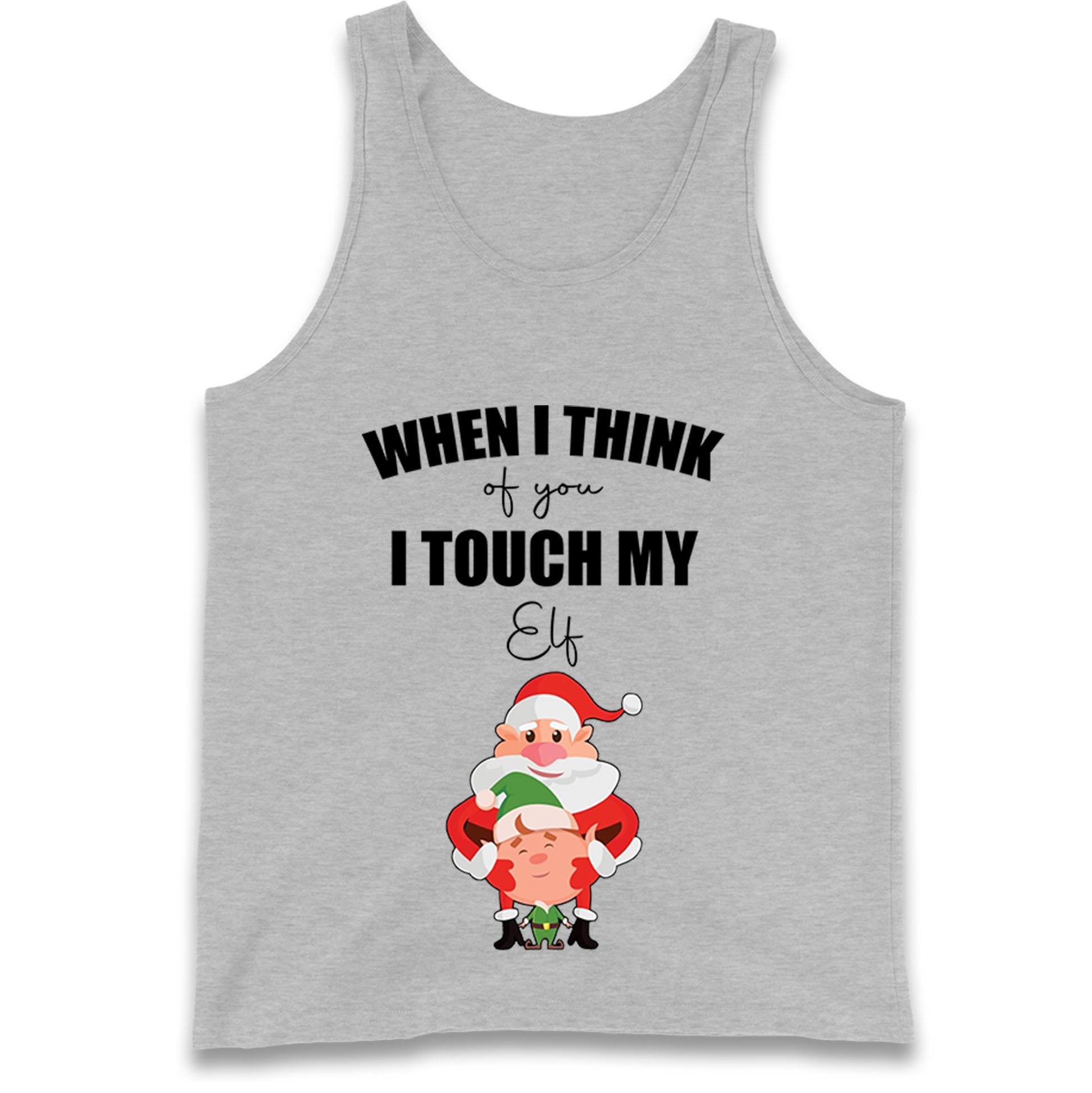 Santa Elf Christmas Tank Top