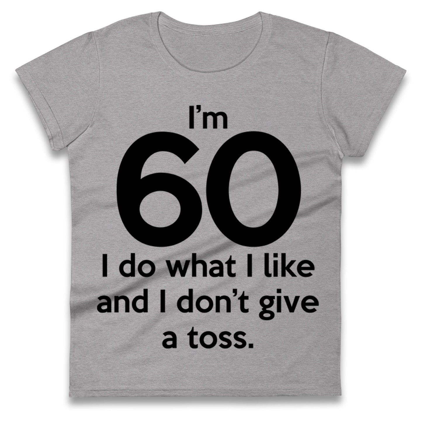 60th Birthday Ladies T Shirt
