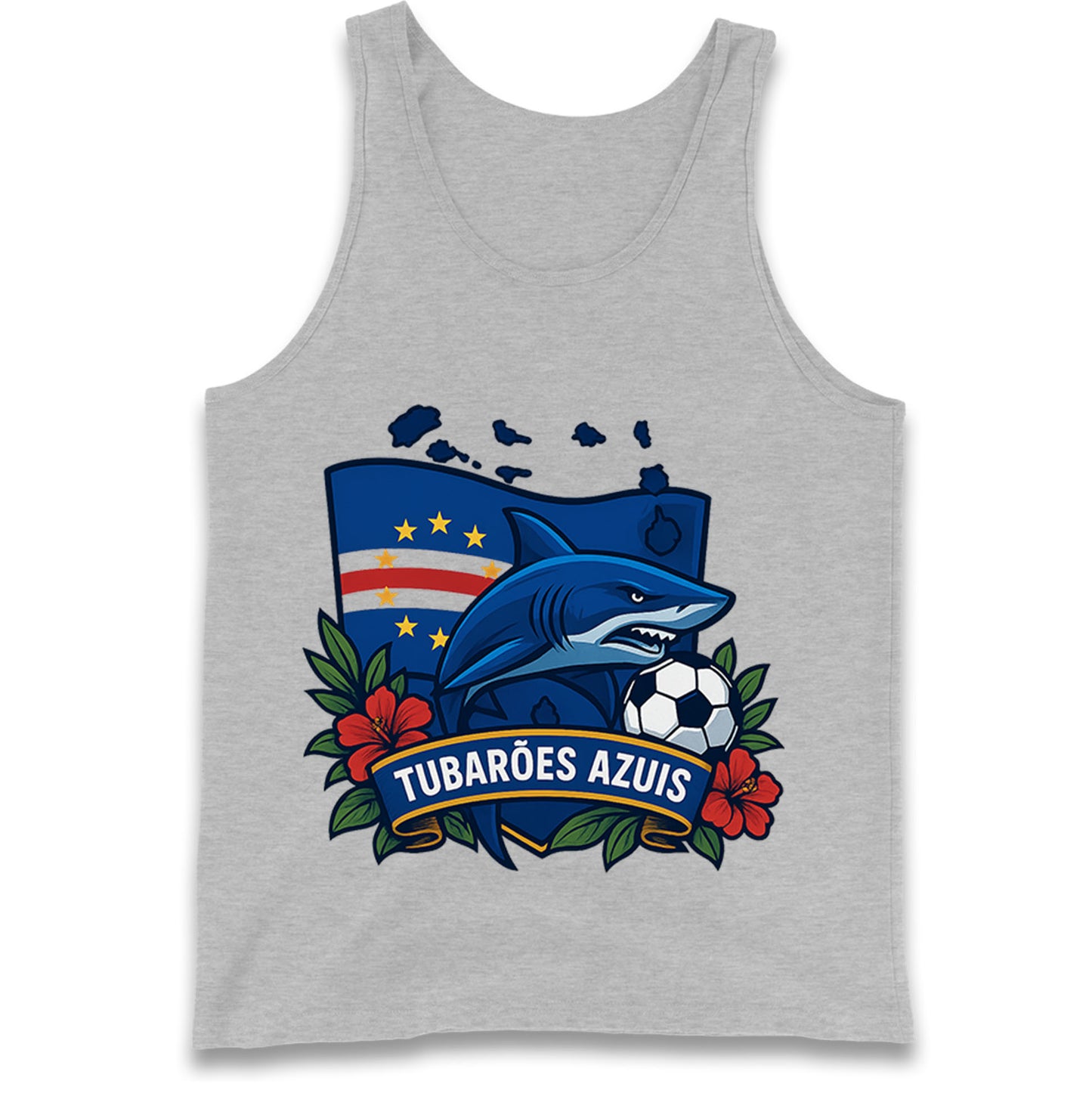 Cape Verde Football Tank Top
