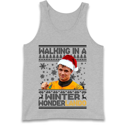 Lando Norris Christmas Tank Top