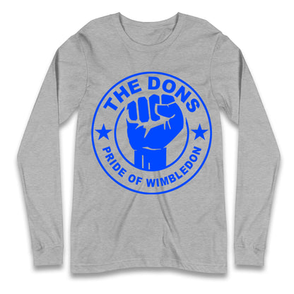 AFC Wimbledon Football Longsleeve T Shirt