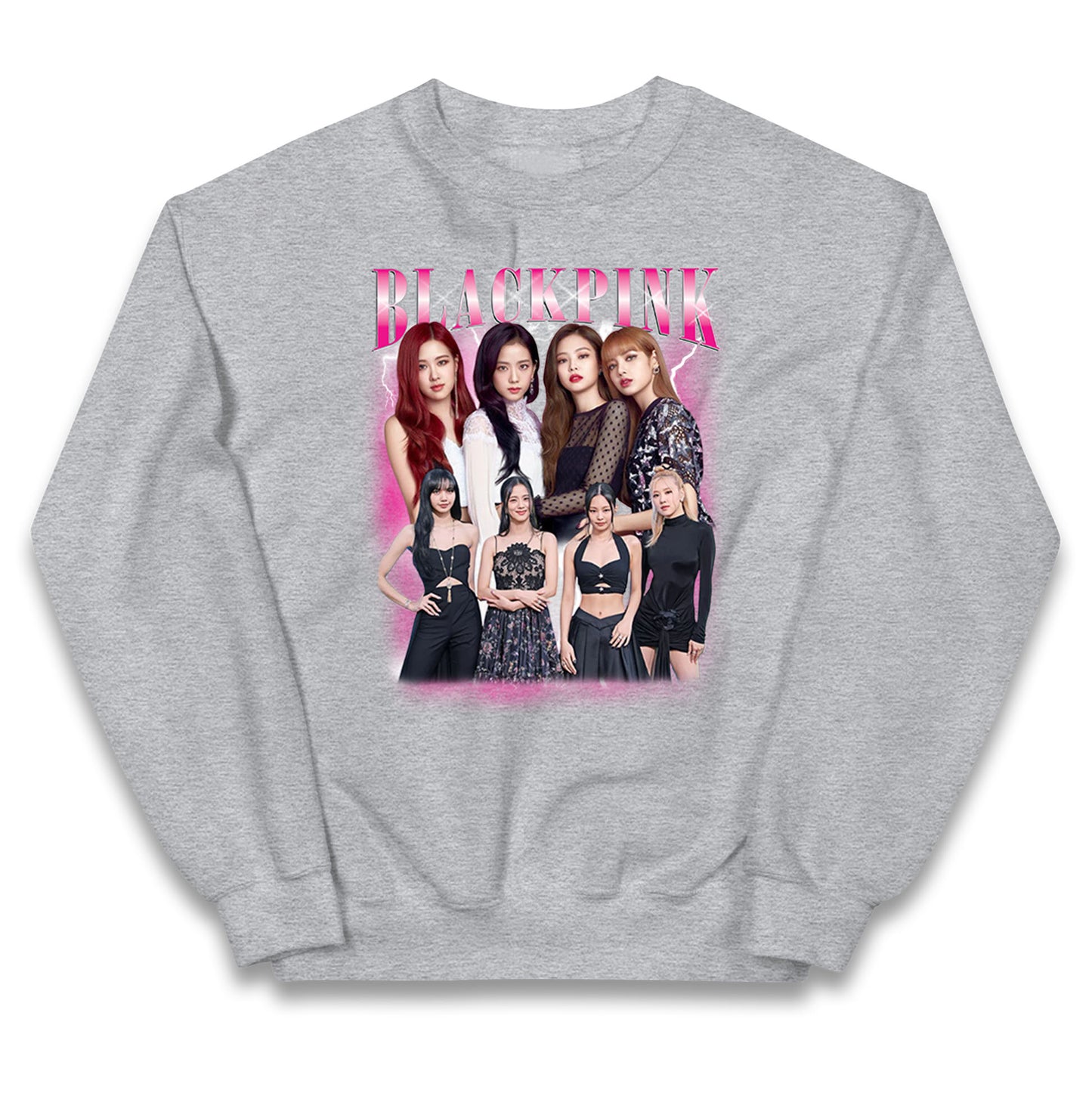 Black Pink Kids Jumper