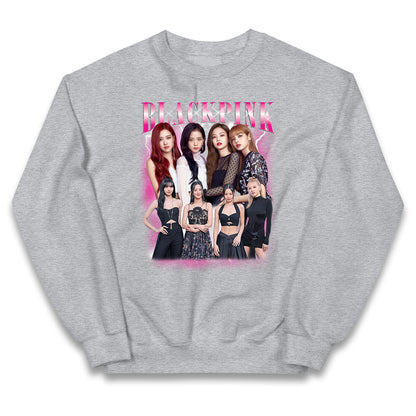 Black Pink Kids Jumper
