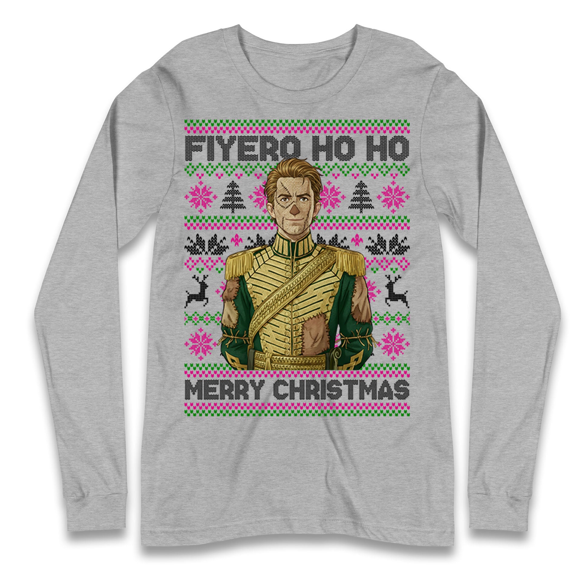 Prince Fiyero Wicked Christmas Longsleeve T Shirt