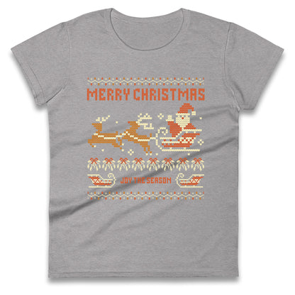 Tis The Season Ladies T Shirt
