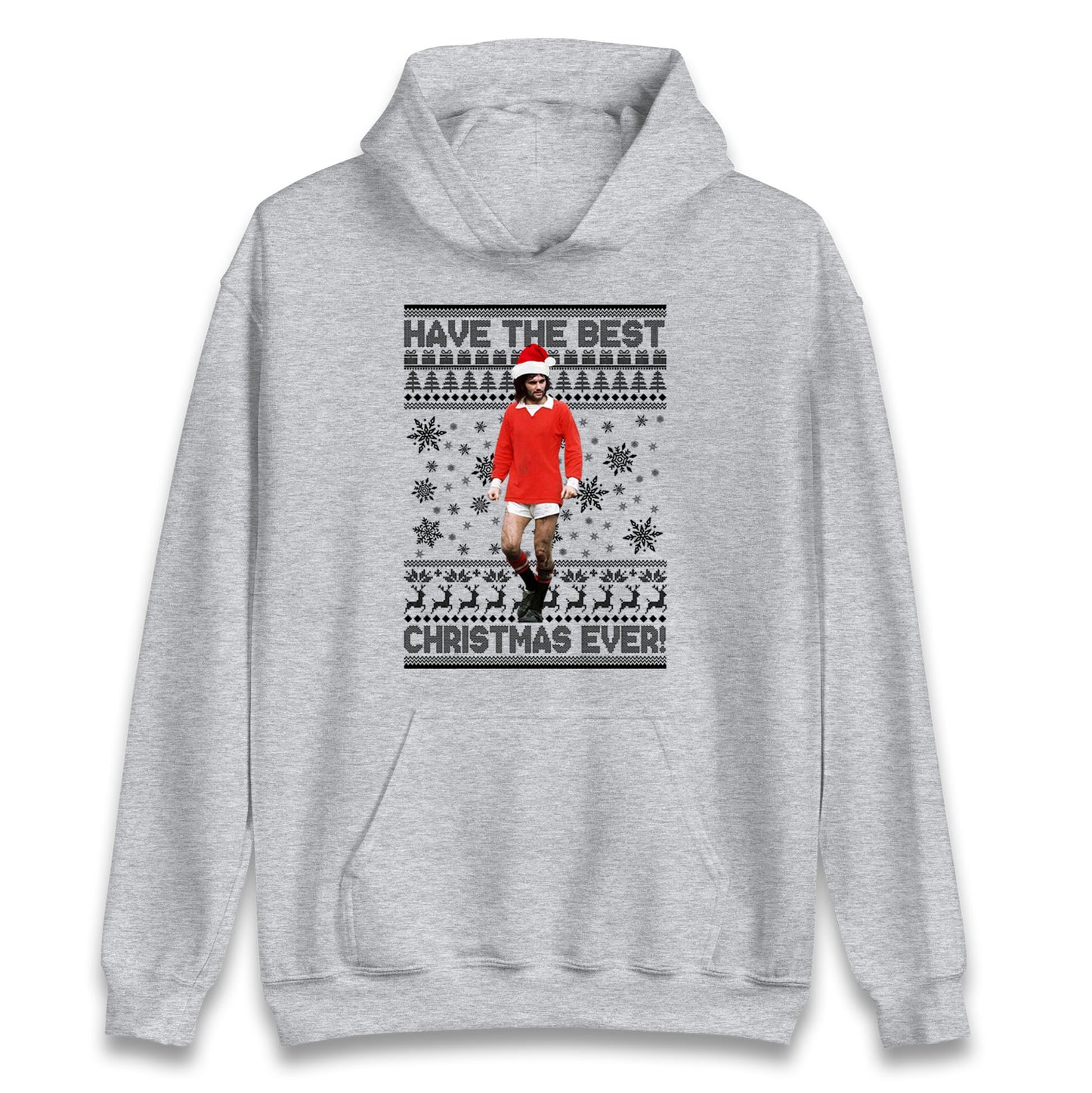 Christmas George Best Hoodie