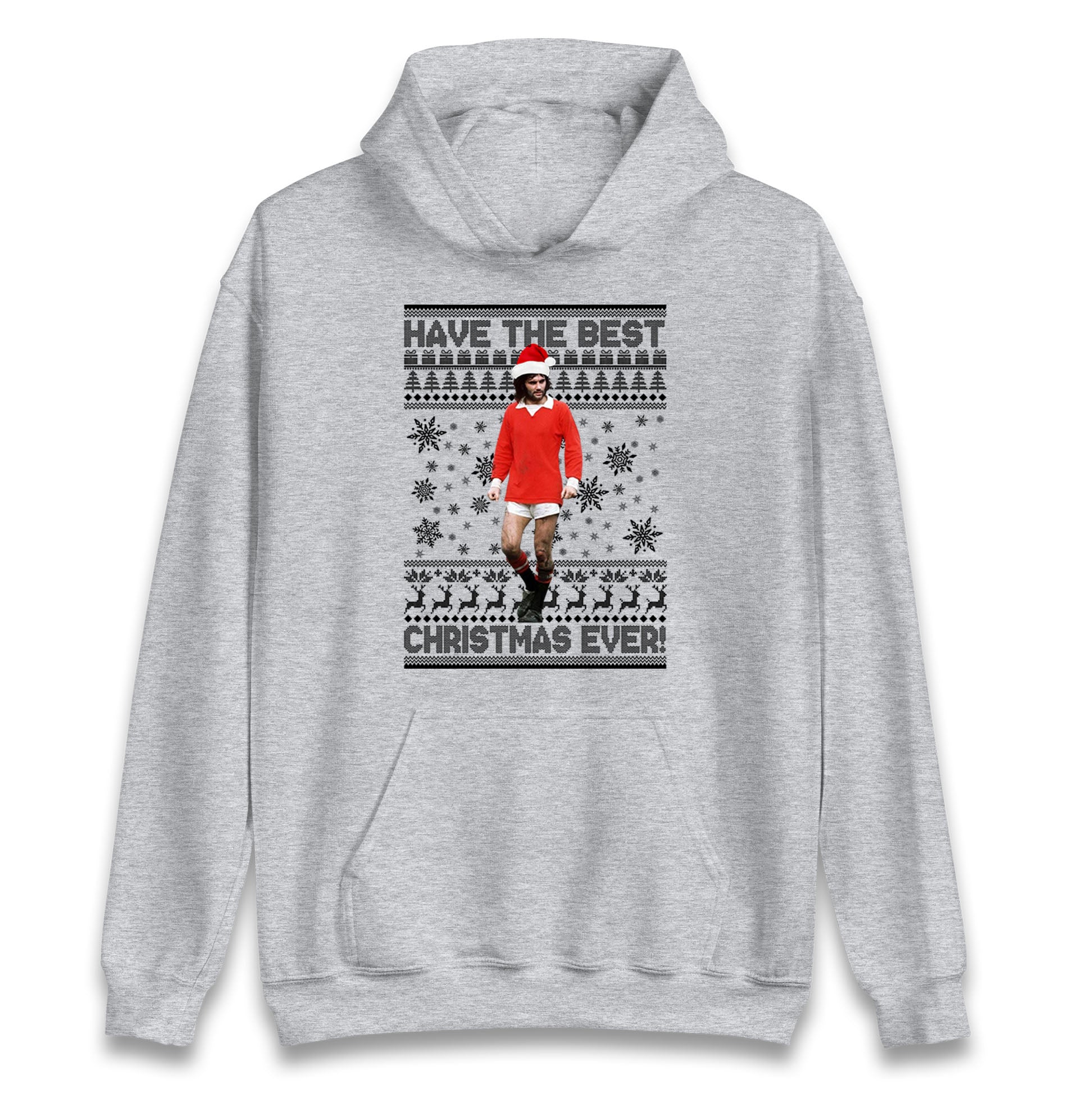 Christmas George Best Hoodie