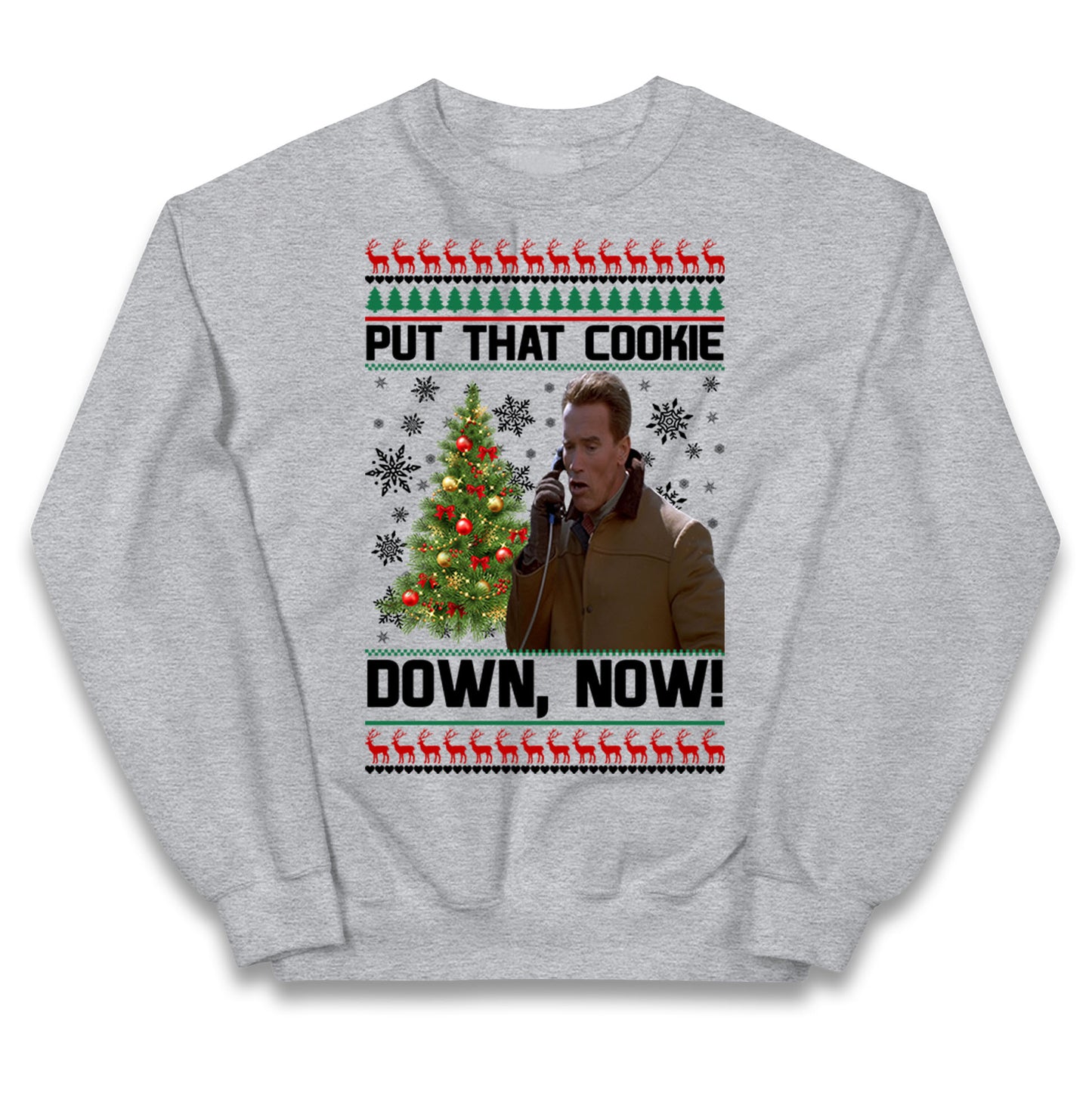Arnie Christmas Kids Jumper